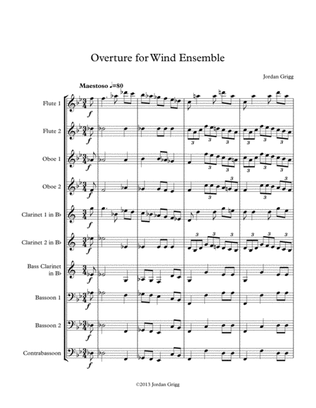 Overture for Wind Ensemble
