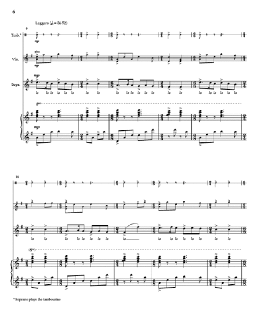Five Hebrew Love Songs - Solo Soprano Version Choir scores gallery preview page 5