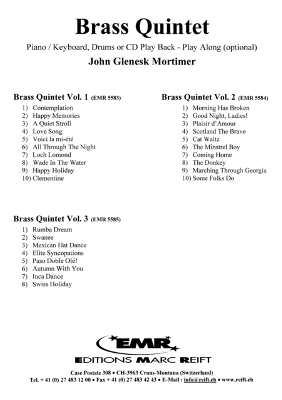 Quintets Volume 1 Quintets Volume 1 Brass Band scores gallery preview page 13