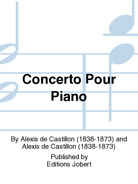 Concerto Pour Piano Piano Solo - Sheet Music