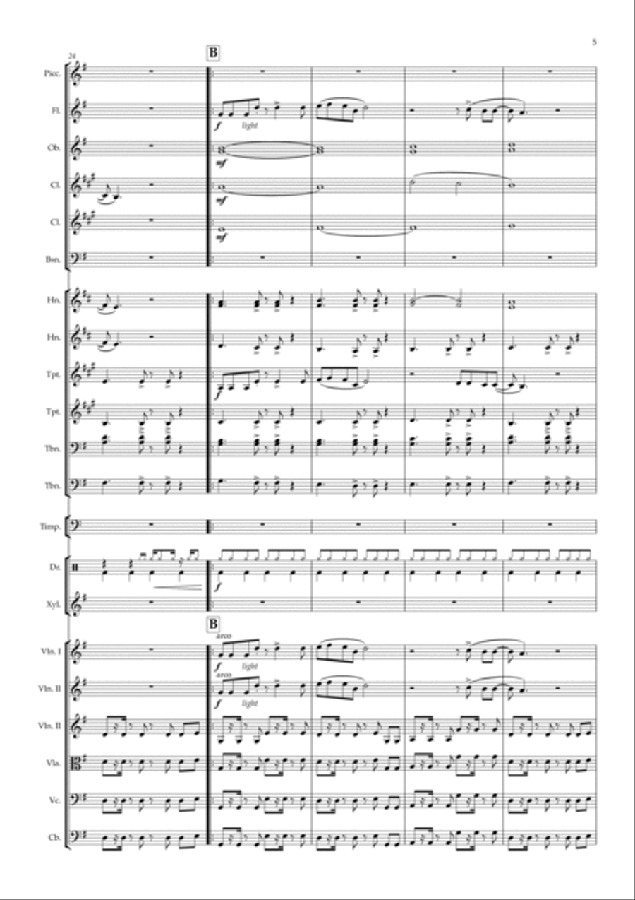 Saturday Night Full Orchestra scores gallery preview page 5