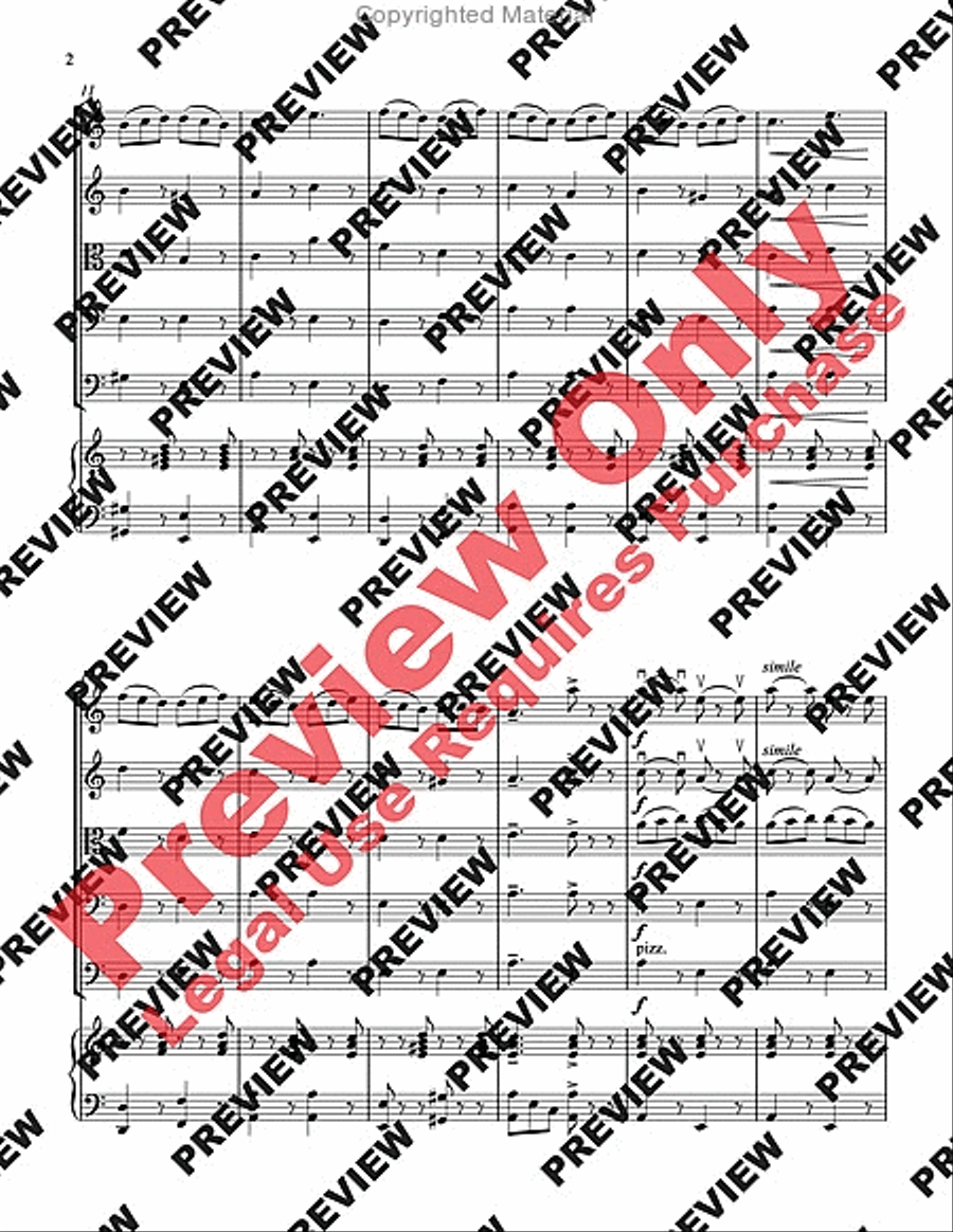 Tarantella Tarantella String Orchestra scores gallery preview page 5