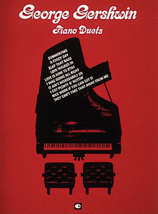 Book cover for Gershwin Piano Duets