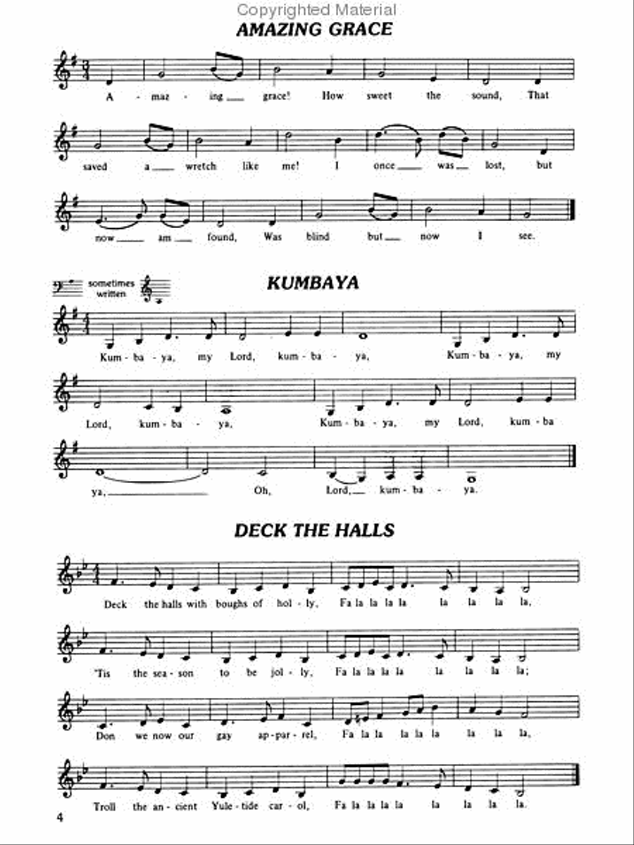 Alfred's Very First Tonechime Arrangements Handbell Choir scores gallery preview page 14