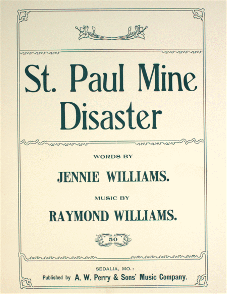 St. Paul Mine Disaster Voice scores gallery preview page 1