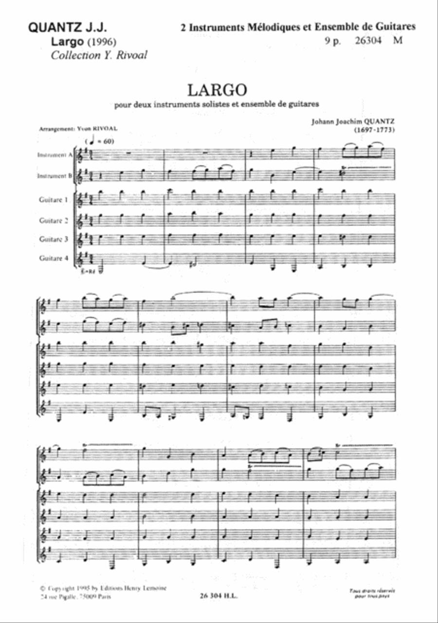 Largo Largo Acoustic Guitar scores gallery preview page 2
