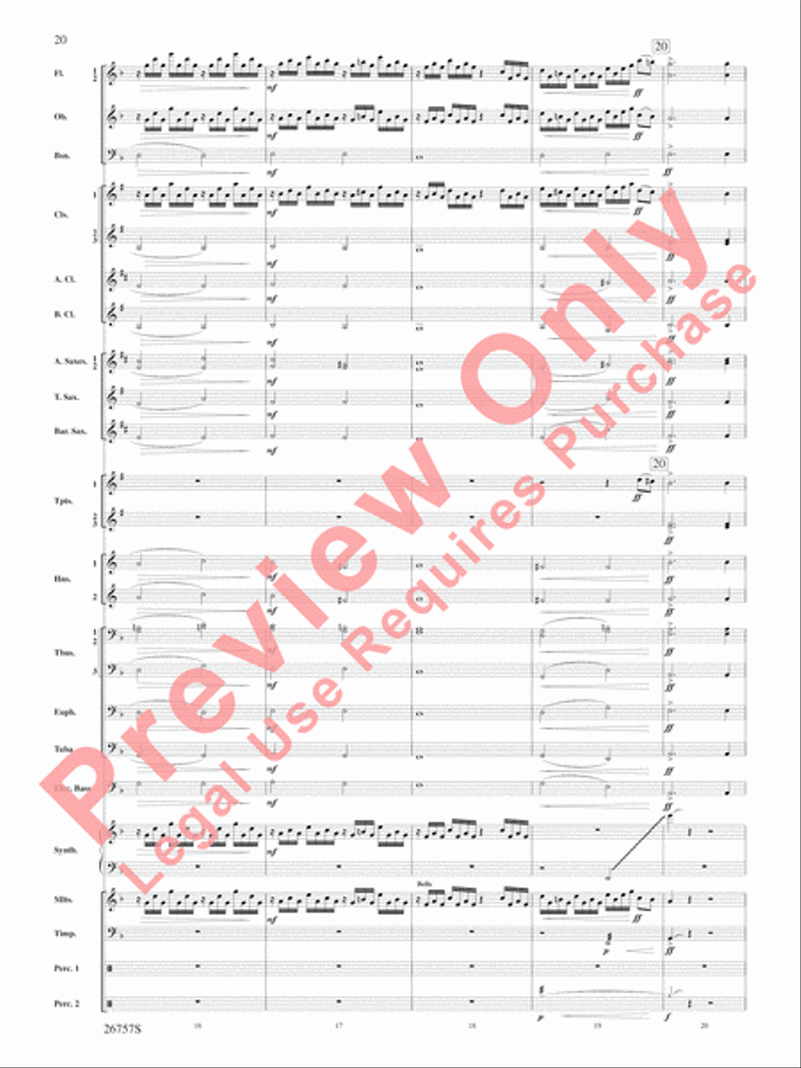 Video Games Live -- Part 1 Concert Band scores gallery preview page 21