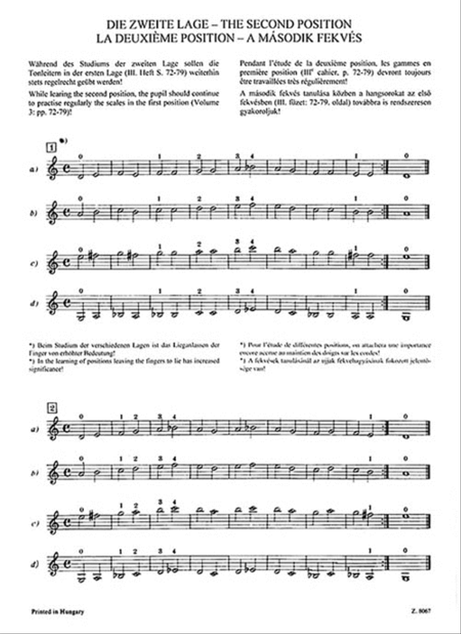 Violin Tutor – Volume 4A Violin Solo scores gallery preview page 2