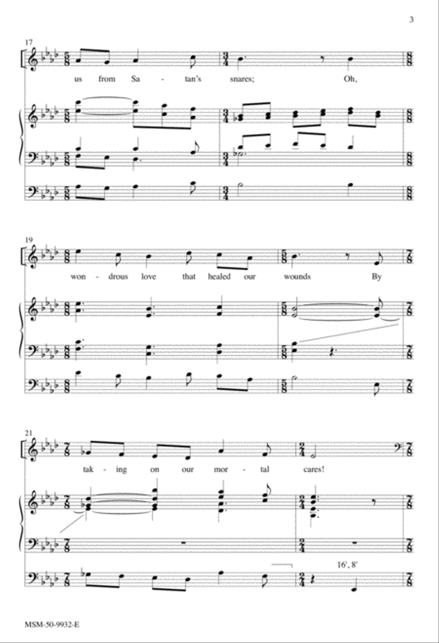 O Lord of Light, Who Made the Stars 2-Part scores gallery preview page 4