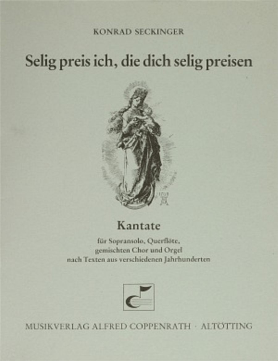 Selig preis ich, die dich selig preisen 4-Part scores gallery preview page 1