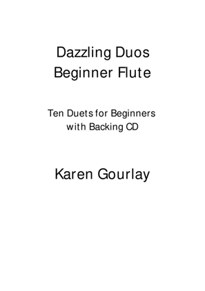Book cover for Dazzling Duos Beginner Flute
