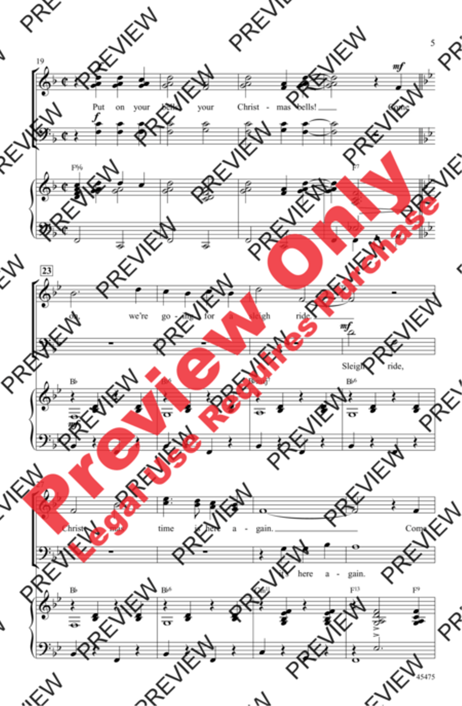 Kay Thompson's Jingle Bells - SoundTrax CD (CD only) Choir scores gallery preview page 5
