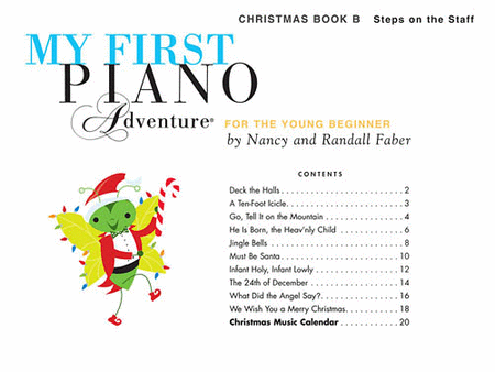 My First Piano Adventure® Christmas – Book B