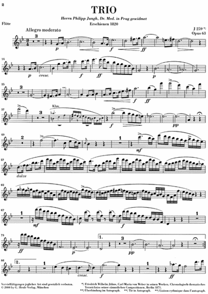 Trio in G minor Op. 63