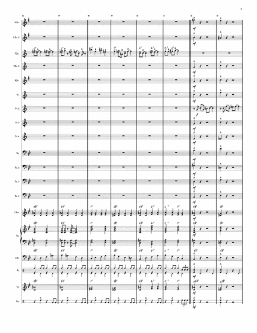 Broad River Blues Jazz Ensemble scores gallery preview page 5