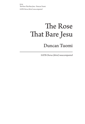 Book cover for The Rose That Bare Jesu