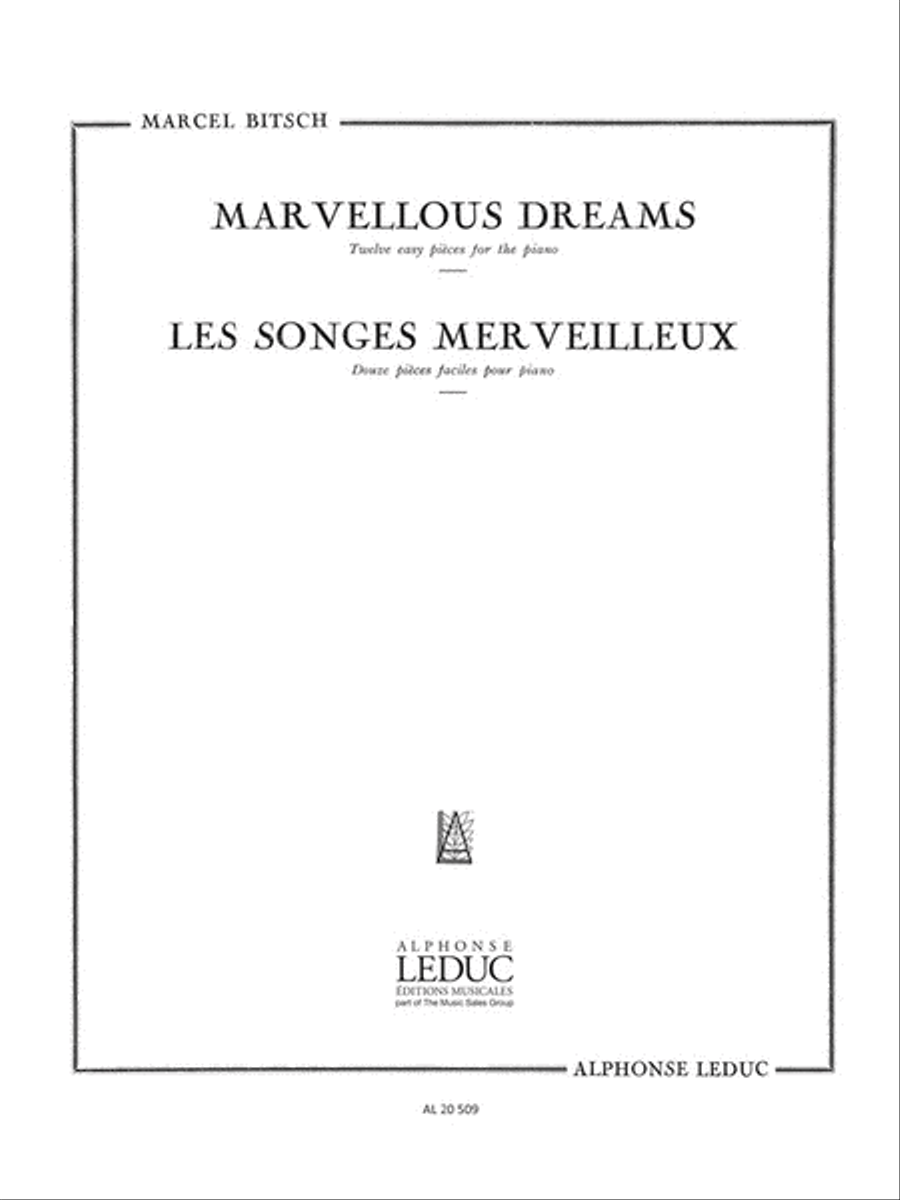 Les Songes Merveilleux - 3. Le Beffroi d'Arras Piano Solo scores gallery preview page 1