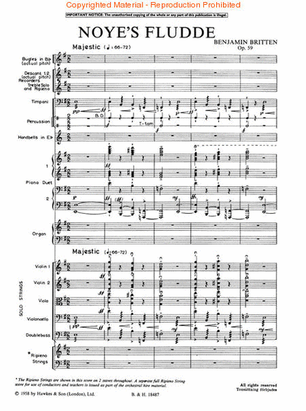 Noye's Fludde, Op. 59
