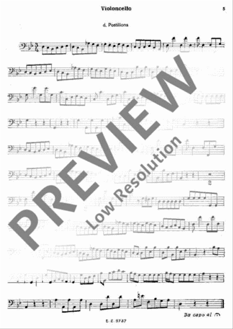 Musique de table Part scores gallery preview page 6