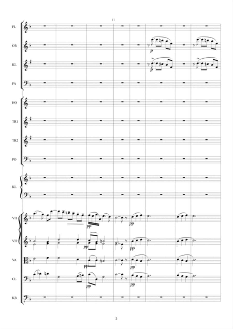 Intermezzo Sinfonico (from Cavalleria Rusticana) Full Orchestra scores gallery preview page 2
