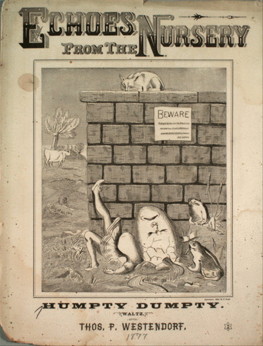 Humpty Dumpty. Waltz Voice scores gallery preview page 1