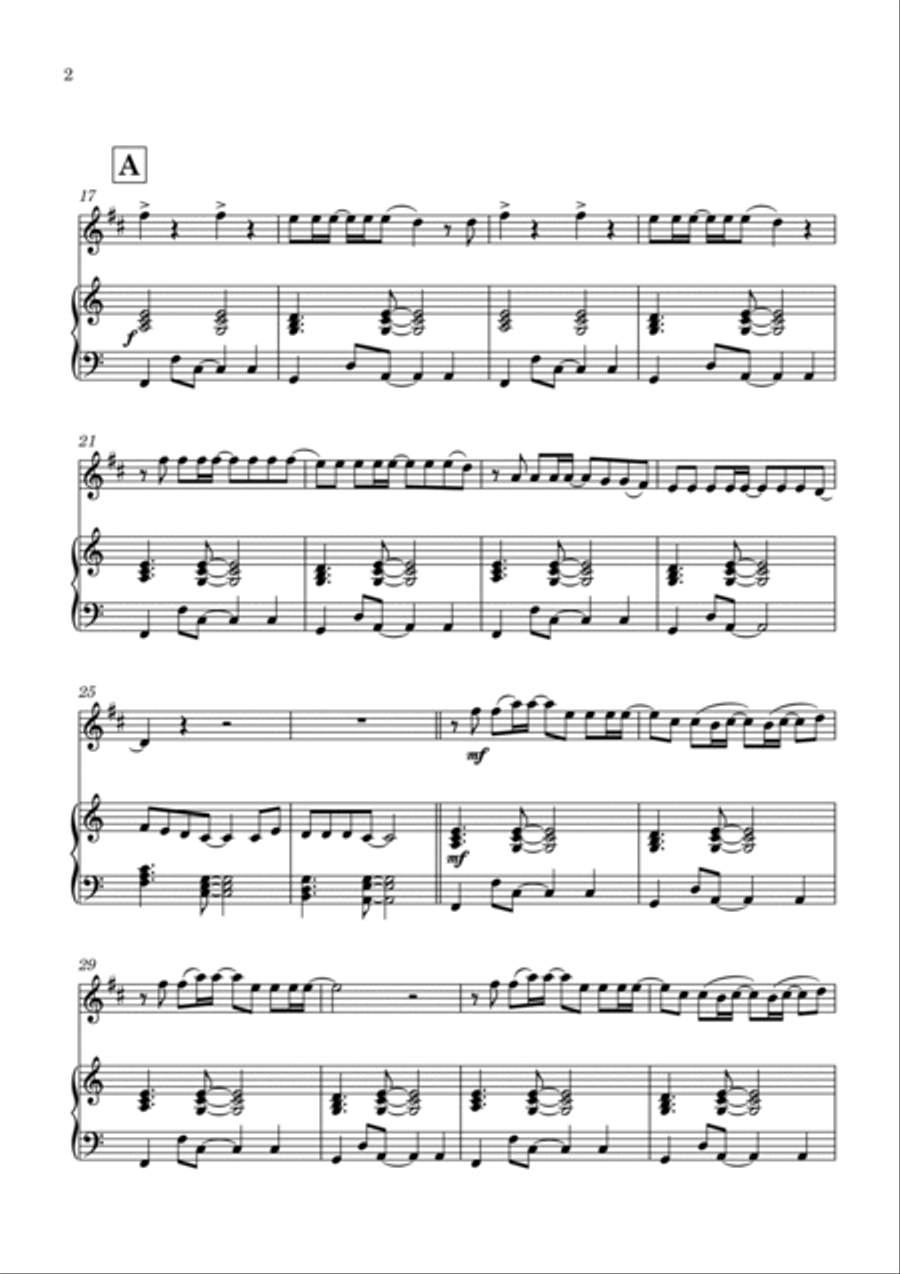 Anti-hero B-Flat Trumpet scores gallery preview page 2