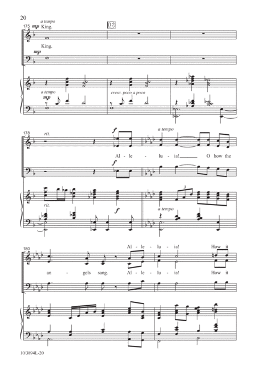 The Birth of a King 3-Part scores gallery preview page 21