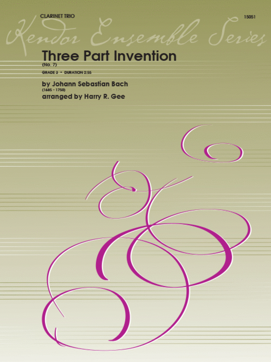 Three Part Invention No. 7