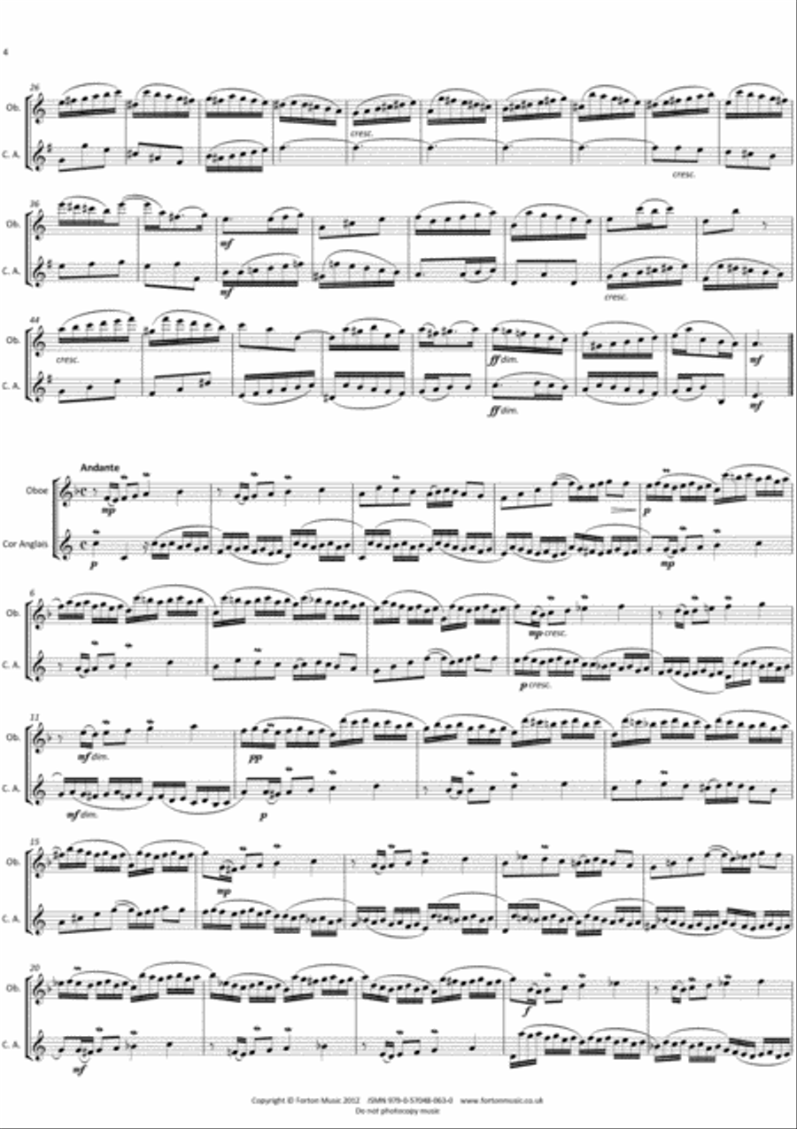 15 Inventions Woodwind Duet scores gallery preview page 4