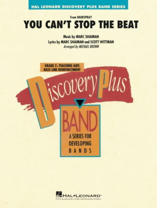 Book cover for You Can't Stop the Beat (from Hairspray)