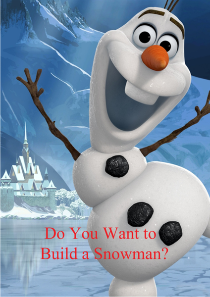 Do you want to build a snowman for violin and piano