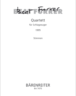 Quartett for Percussionists