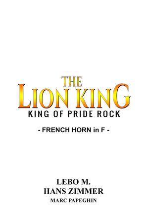 Book cover for King Of Pride Rock