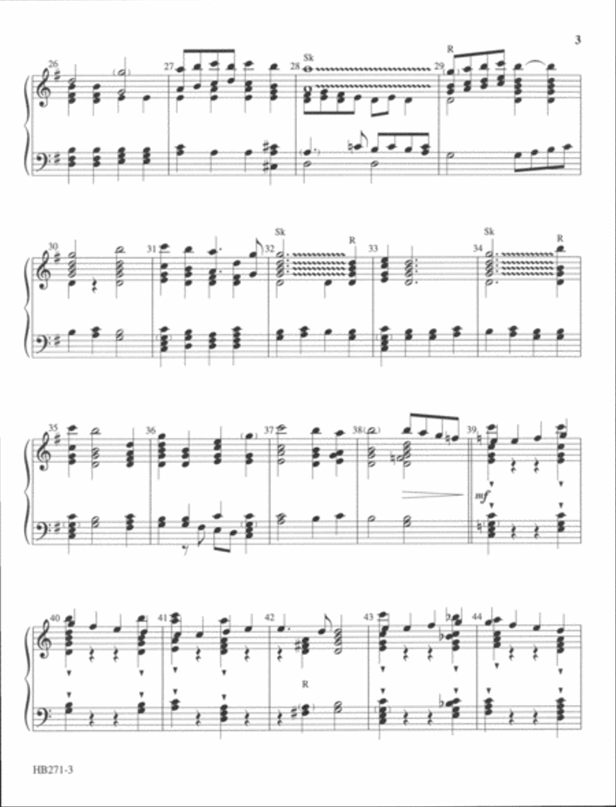 Classical Easter - 2-3 octaves 3-Octaves scores gallery preview page 4