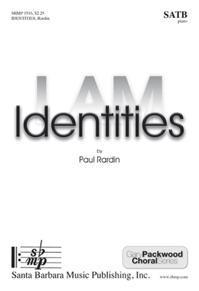 Book cover for Identities - SATB Octavo