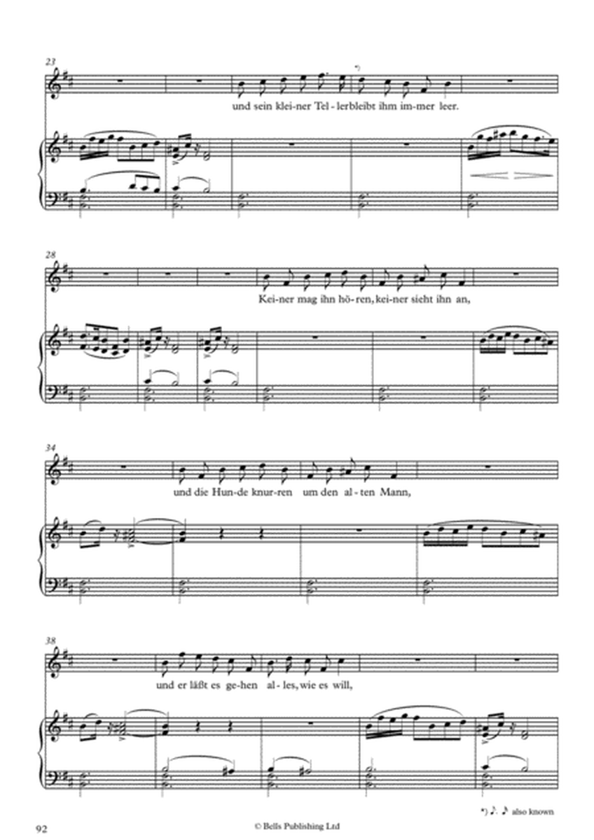 Der Leiermann, Op. 89 No. 24 (B minor)