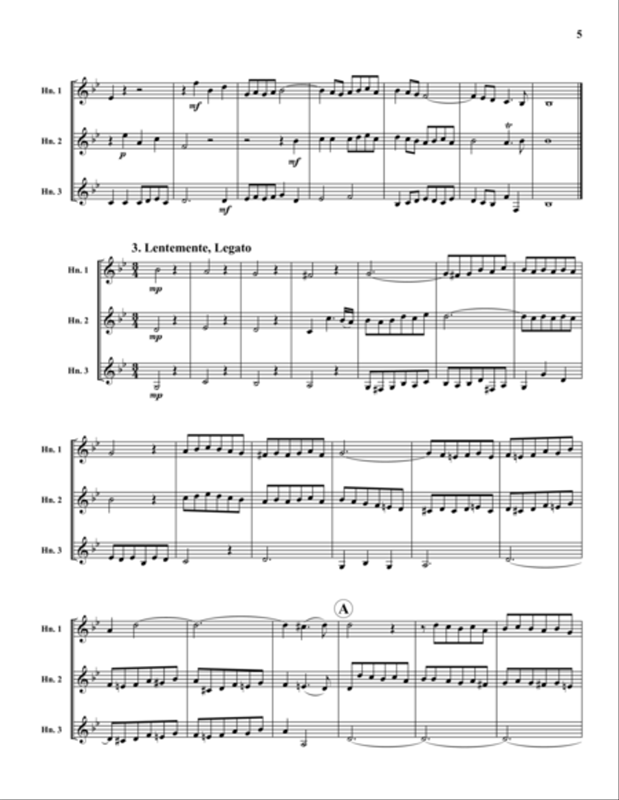 Sonata a tres, Opus 3