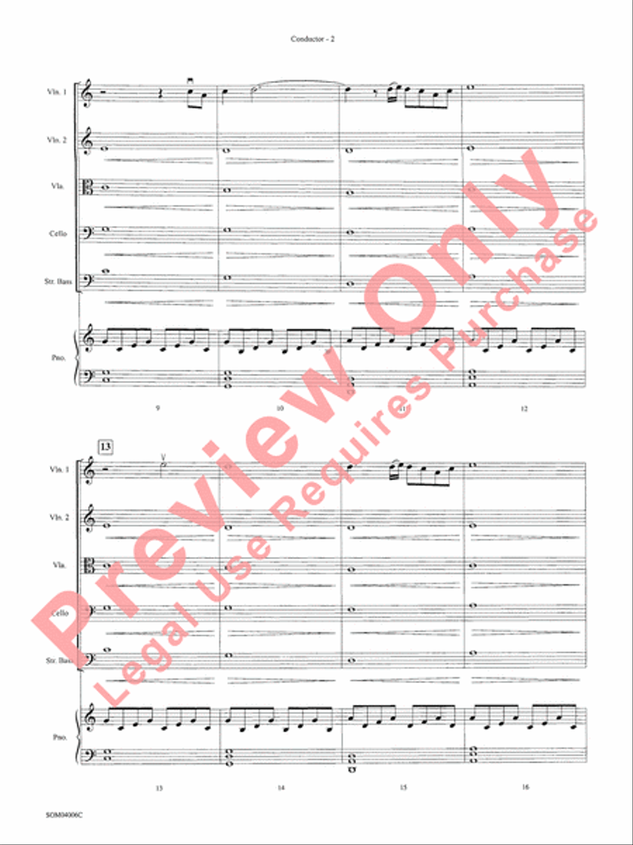 Into the West (from The Lord of the Rings: The Return of the King) String Orchestra scores gallery preview page 5