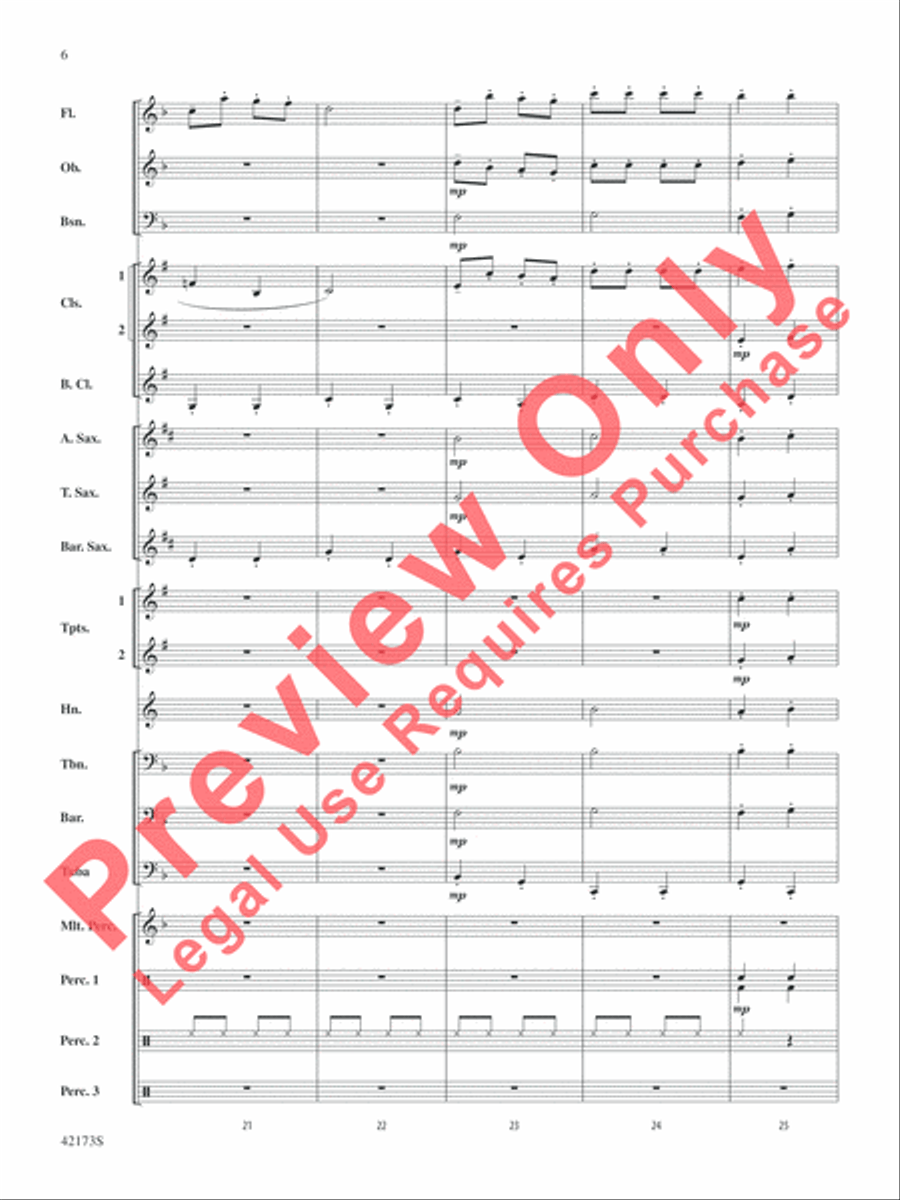 Jingle Band! Concert Band scores gallery preview page 7
