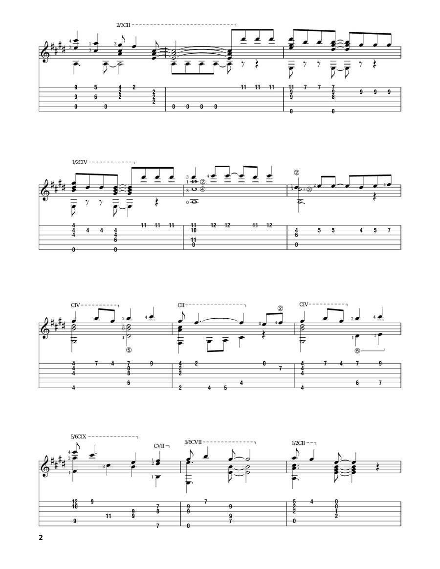 Starlight Express Starlight Express Guitar Solo scores gallery preview page 2
