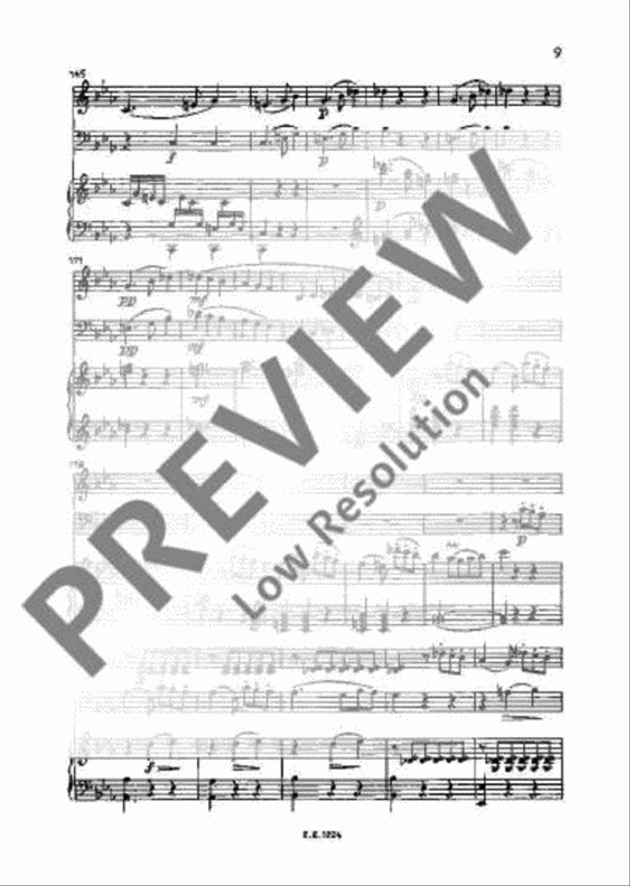 Piano Trio No. 3 C minor Piano Trio scores gallery preview page 18