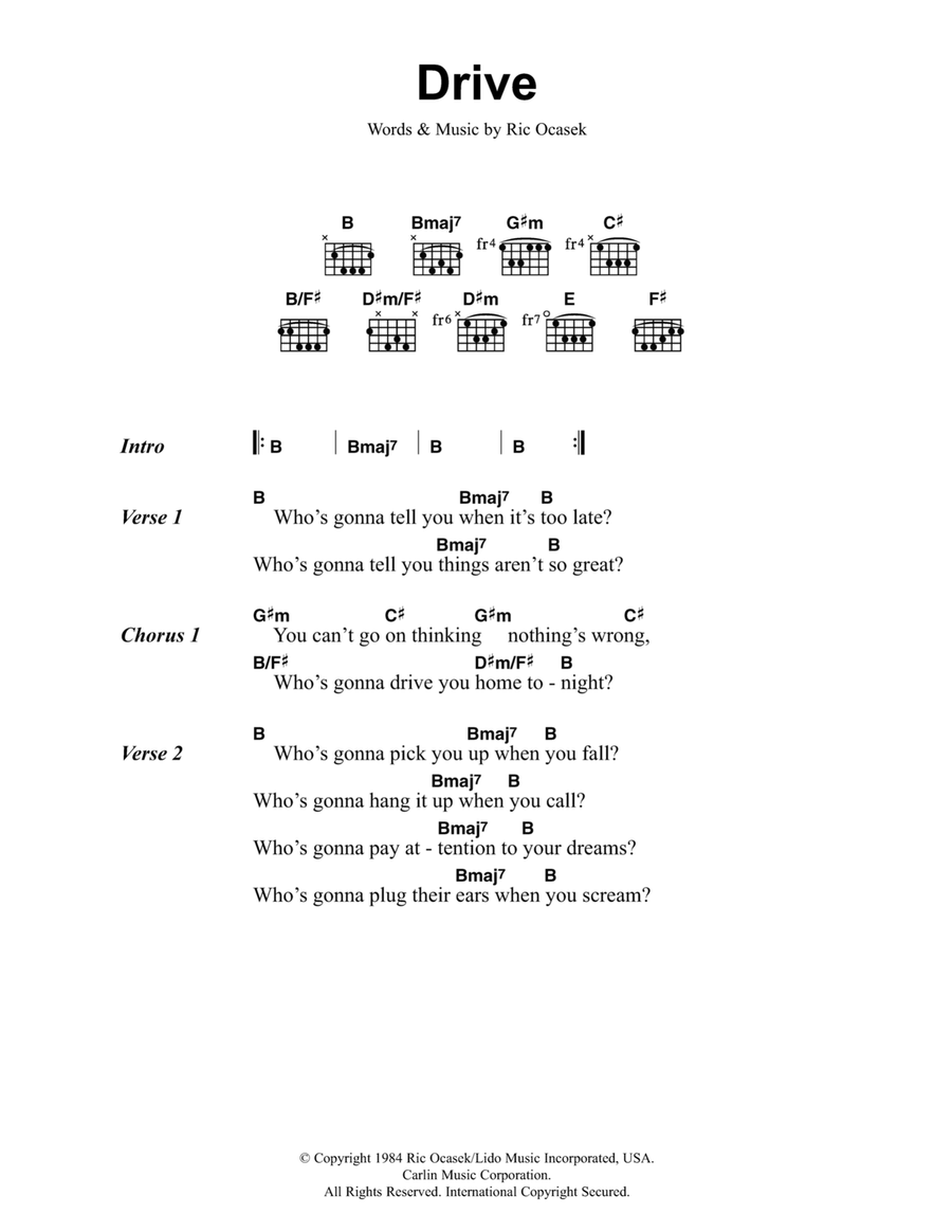 Drive Acoustic Guitar scores gallery preview page 1