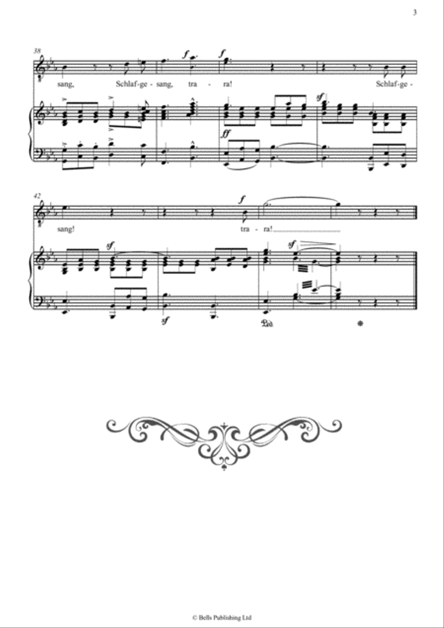Vier Husarenlieder, Op. 117 Voice Solo scores gallery preview page 4