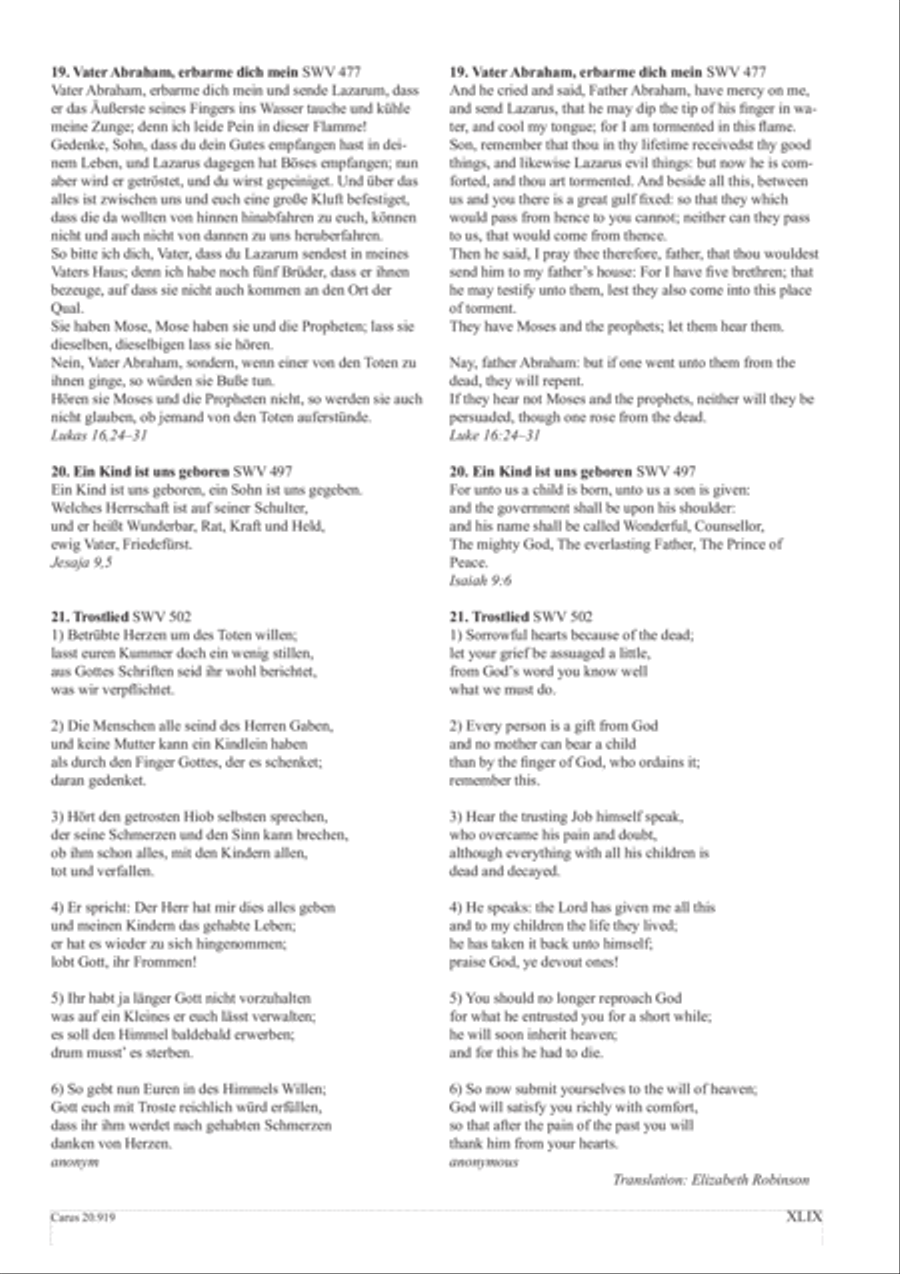 Opera varia I. Works with 1-7 parts (Complete edition, vol. 19) [Werke mit 1-7 obligaten Stimmen] Score scores gallery preview page 50