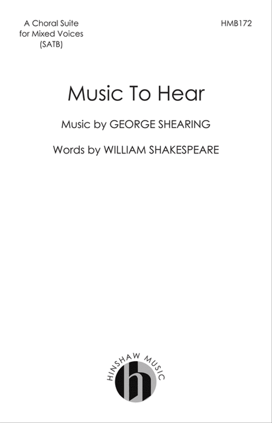 Music to Hear 4-Part scores gallery preview page 1