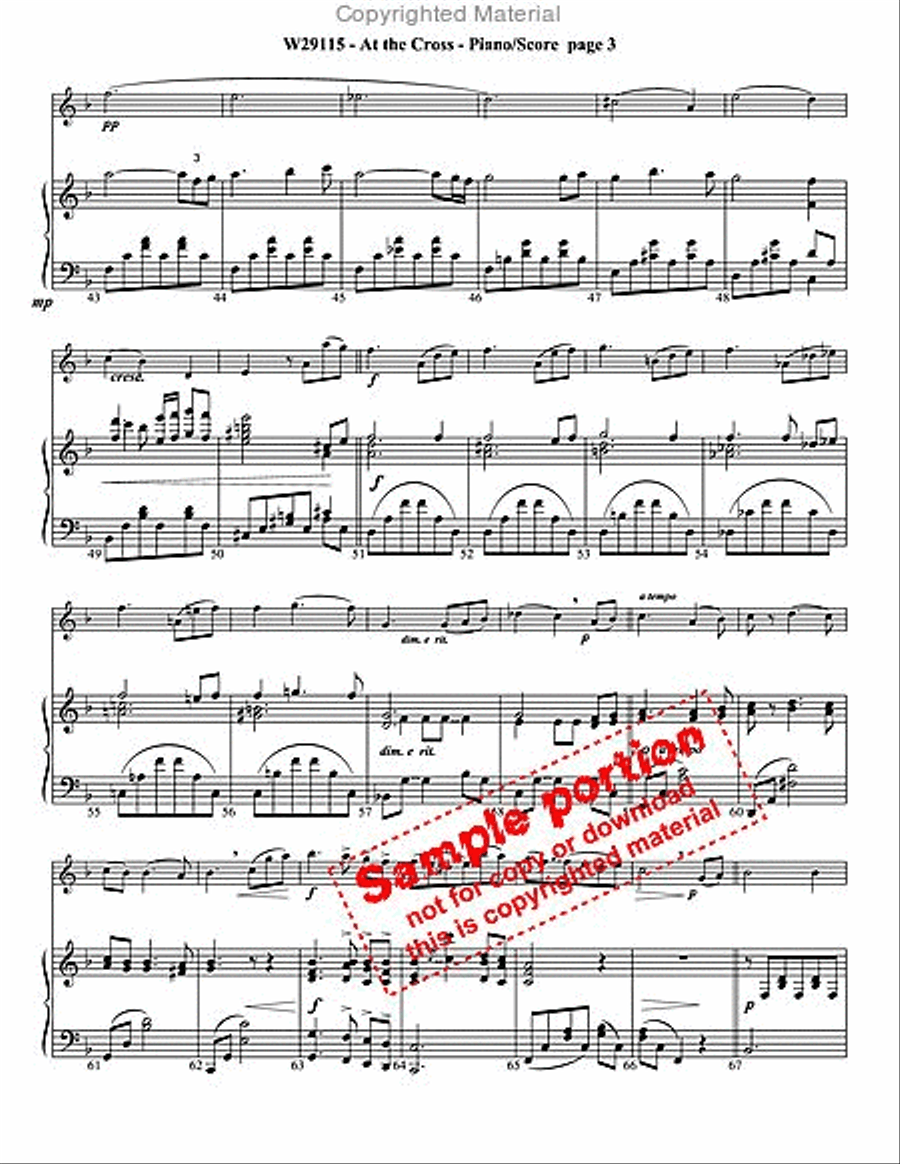 At The Cross Cornet scores gallery preview page 3