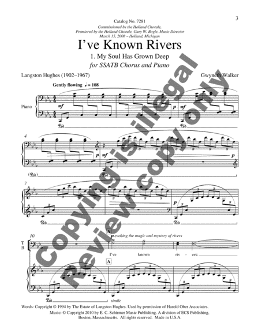 My Soul Has Grown Deep Divisi scores gallery preview page 8