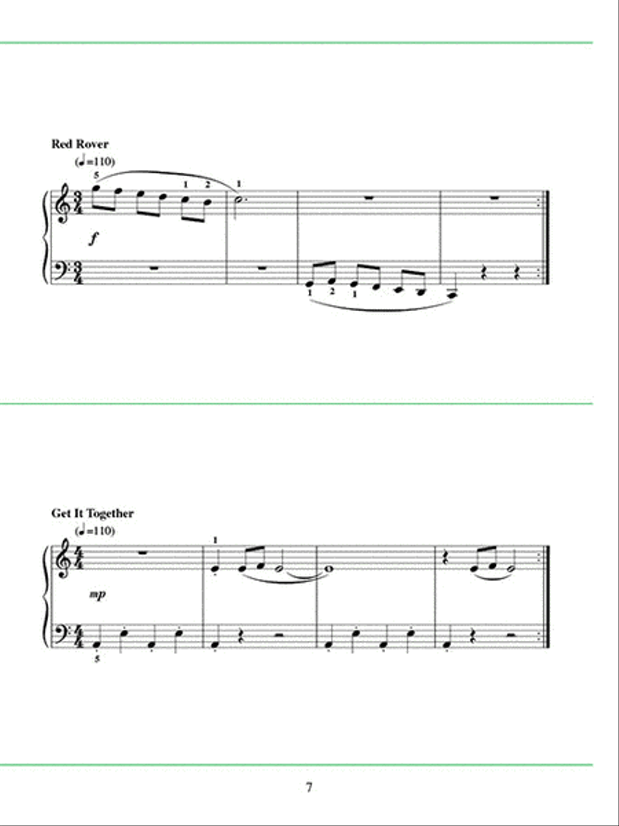 Piano Technique Book 4 Book with Audio and MIDI Access Piano Method scores gallery preview page 4