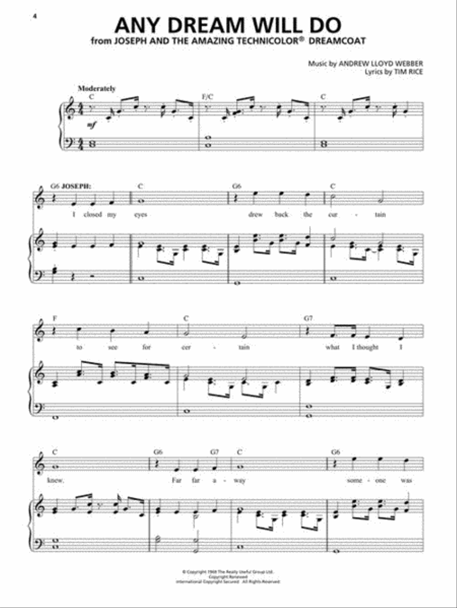 First 50 Broadway Songs You Should Sing High Voice scores gallery preview page 5