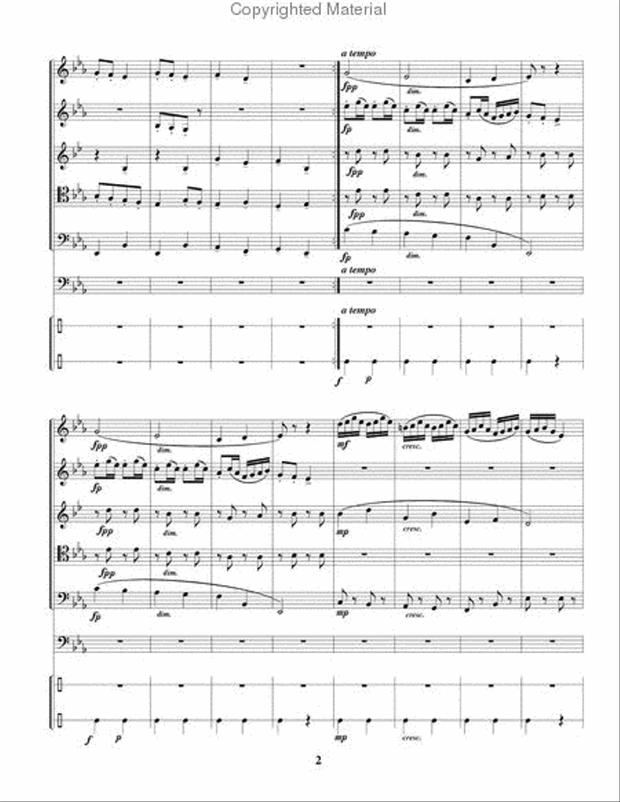 Slavonic Dance No.7, Op.46 Horn scores gallery preview page 3